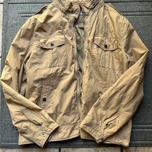 Levi's Men's Khaki Military Jacket